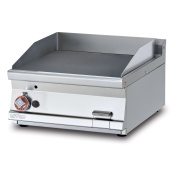 Gas Fry-top smooth griddle, plate cm.56x51 (included 1 Head end filler strip mod.TPA-7)