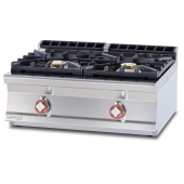 Gas heated boiling unit - 2 burners (included 1 Head end filler strip mod.TPA-7)