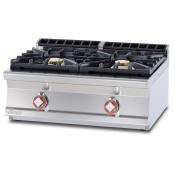 Gas heated boiling unit - 2 burners (included 1 Head end filler strip mod.TPA-7)