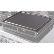 GRILL PLATE FOR GAS STOVE LOTUS 29X50CM, SMOOTH