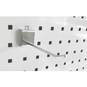 Perforated wall hook 100mm