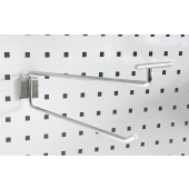 Perforated wall hook 300MM pricetag holder, wide