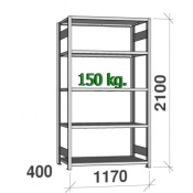 Полка для хранения 1170x400x2100mm, основная часть