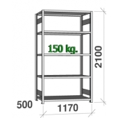 Storage shelf 1170x500x2100mm, main part