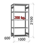 Полка для хранения 1000х600х2100мм, основная часть