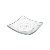 Тарелка закусочная стеклянная Vetro, 80x80 мм