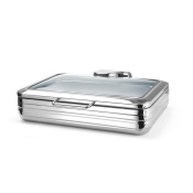 Excellent Chafing dish with glass cover GN 1/1