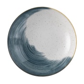 Stonecast Accents Blueberry coupe bowl, 248mm
