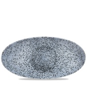 Овальная поварская тарелка Mineral Blue, 299x150 мм