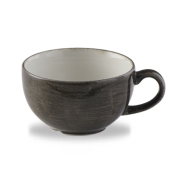 Stonecast Patina Iron Black cappuccino cup, 227ml