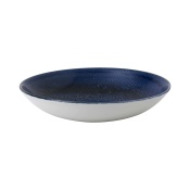 Stonecast Plume Ultramarine coupe bowl, 248mm