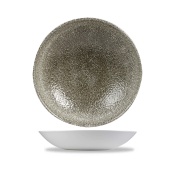 Купольная чаша Raku Quartz Black, 182 мм