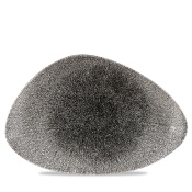 Пластина Raku Quartz Black, 265x205 мм