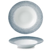 Миска Raku Topaz Blue Profile с широким ободом, 280 мм