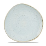 Stonecast Duck Egg round trace plate, 264mm