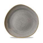 Stonecast Grey round trace plate, 286mm
