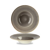 Чаша Stonecast Grey Profile с широким ободом, 240 мм