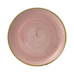 Stonecast Petal Pink coupe plate, 288mm
