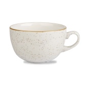 Stonecast Barley White cappuccino cup, 340ml