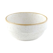 Миска Stonecast Barley White, штабелируемая, 115x55 мм