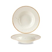 Миска Stonecast Barley White с широким ободом, 280 мм