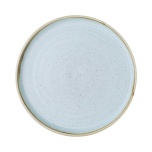 Stonecast Duck Egg walled plate, 210mm