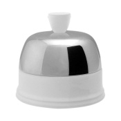 WHITE SUGAR BOWL 28 CL WITH LID