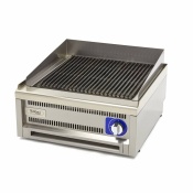Chargrill коммерческого класса — двойной блок — глубина 60 см — газовый