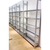 Zinc shelf 1200X300X3000MM, 7 levels