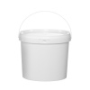 Ämber, HENDI, Trüki- või märgistamisala: 645 × 160 mm, 5,8L, Valge, ⌀260x(H)195mm