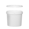 Ämber, HENDI, Trüki- või märgistamisala: 645 × 160 mm, 5,8L, Valge, ⌀260x(H)195mm