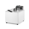 Fritüür, HENDI, Budget Line, GN 1/2, 8L, Hõbedane, 230V/3500W, 267x407x(H)308mm