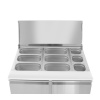 Külmlaud saladetta - 2 uksega, klappkaanega, Arktic, 169L, 230V/310W, 700x915x(H)875mm