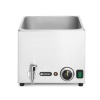 Tühjendukraaniga veevann, HENDI, GN (H)200mm, GN 1/1, 220-240V/1000W, 326x601x(H)279mm