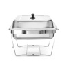 Chafing dish-mahuti toidu soojana hoidmiseks – 4-osaline komplekt, HENDI, GN 1/1, 7,5L, 600x355x(H)305mm
