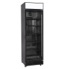 Tagabaari külmkapp, ühe klaasuksega, Arktic, Reklaampaneel LED-valgusti ja lülitiga , 274L, Must, 230V/250W, 600x577x(H)2029mm