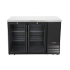 Klaasustega jahutatud baarilett, Arktic, 4 riiulit, 283L, Must, 230V/185W, 1217x631x(H)865mm