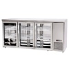 Klaasustega jahutatud baarilett, Arktic, 6 riiulit, 493L, Hõbedane, 230V/185W, 1826x631x(H)865mm