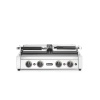 Kahekordne kontaktgrill taimeriga, HENDI, Hõbedane, 220-240V/3600W, 570x375x(H)216mm, Ristkülikukujuline