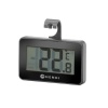 Refrigerator thermometer, digital, HENDI, Black, 67x62x(H)12mm
