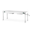 Soojendusalus, HENDI, Hõbedane, 230V/1000W, 1000x400x(H)400mm, Ristkülikukujuline