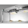 Soojendusalus, HENDI, Hõbedane, 230V/1000W, 1000x400x(H)400mm, Ristkülikukujuline