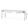 Soojendusalus, HENDI, Hõbedane, 230V/1000W, 1200x400x(H)400mm, Ristkülikukujuline