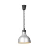 Tõstetav ja langetatav soojalamp, kuplikujuline, HENDI, Hõbedane, 230V/250W, ⌀250x(H)207mm