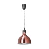 Tõstetav ja langetatav soojalamp, kuplikujuline, HENDI, Vaskne, 230V/250W, ⌀250x(H)207mm