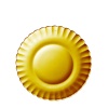 Desserttaldrik PICARDIE AMBER, Duralex, ⌀205x(H)20mm