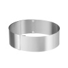 Reguleeritav koogirõngas, HENDI, Hõbedane, ⌀320x(H)70mm, Ümar
