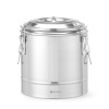 Isoleeritud kaasaskantav konteiner, HENDI, Kitchen Line, 11L, Hõbedane, ⌀300x(H)345mm