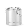 Isoleeritud kaasaskantav konteiner, HENDI, Kitchen Line, 19L, Hõbedane, ⌀350x(H)400mm
