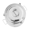 Isoleeritud kaasaskantav konteiner, HENDI, Kitchen Line, 19L, Hõbedane, ⌀350x(H)400mm